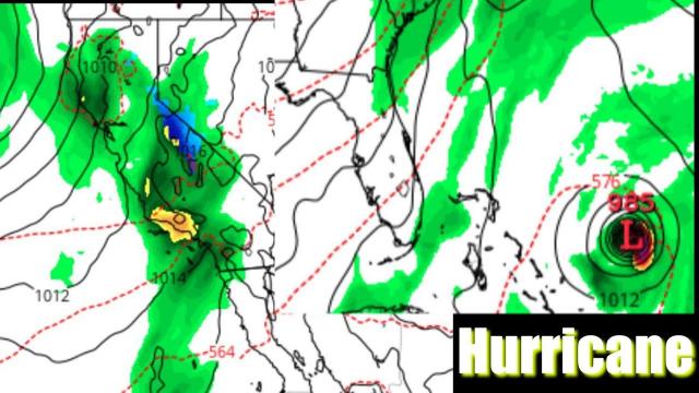 possible East Coast Hurricane & West Coast atmospheric river.