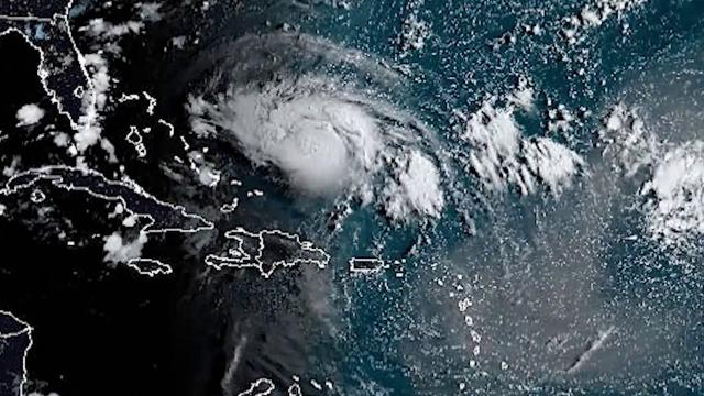 Hurricane Dorian Captured by NOAA Satellite - Aug. 29-30