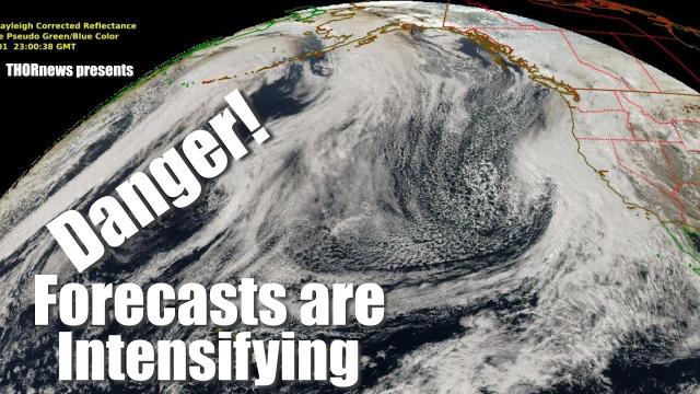 Alert! California & West Coast the Train of Storms forecast is intensifying!