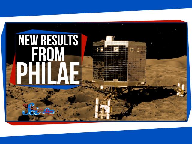 New Results from Philae, and the Perseids Meteor Shower!