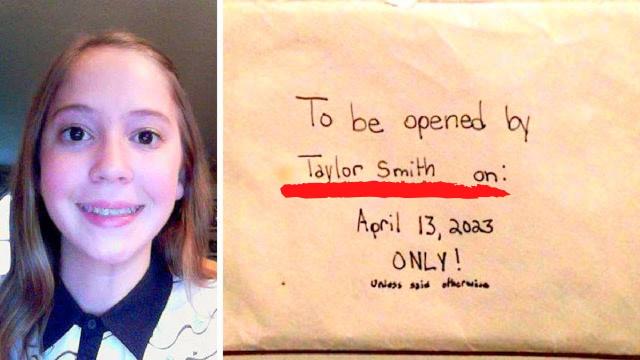 Parents Find a Secret Message For Their Daughter That She Wrote Herself Before She Passed Away