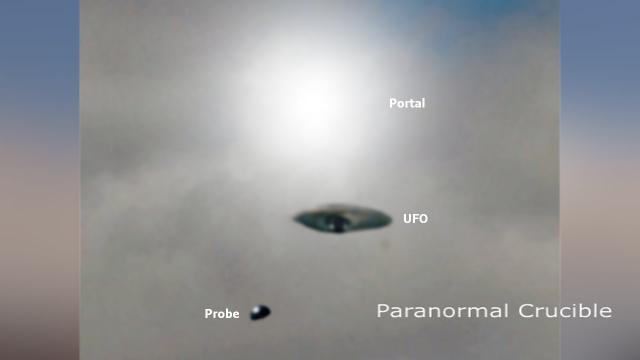 UFO Portal Reported Over Canary Islands