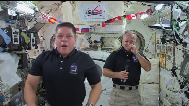 SpaceX Demo-2 astronauts talk to 'The Late, Late Show''s James Corden