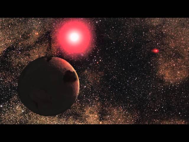 Frozen Rocky Planet Discovered in Binary System | Visualization