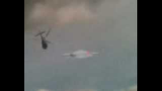 UFO Sighting From Helicopter.over London 2012
