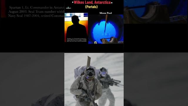 Navy Seal Exposes: "Portals" Wilkes Land, Antarctica #shorts