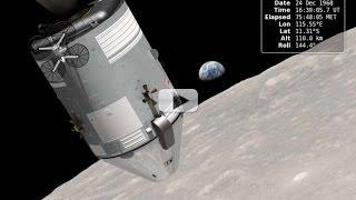Historic 'Earthrise' Re-Created For 45th Apollo 8 Anniversary | Video