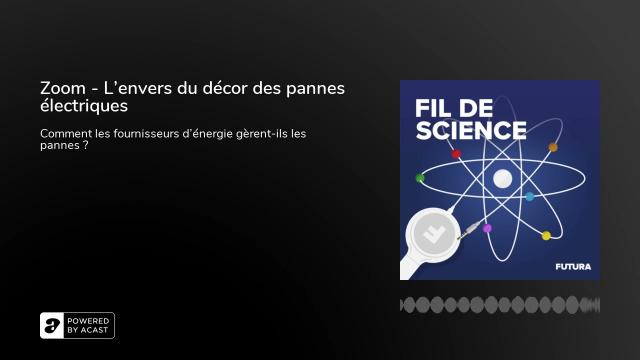 Zoom - L’envers du décor des pannes électriques