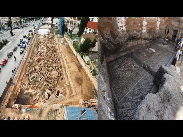 Ancient Ruins Hidden Under Thessaloniki Metro Revealed