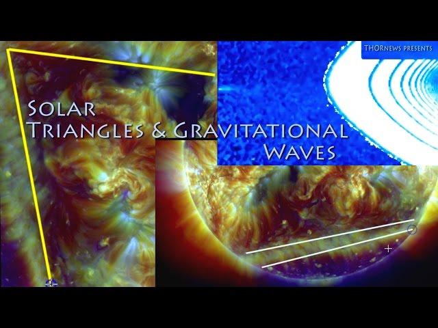 Giant Triangle coronal hole on the Sun + Solar Gravitational waves