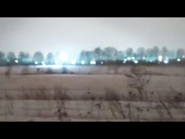 UFO Light Orb Landing in a Rural Area near the city of Chebarkul, RUSSIA ????