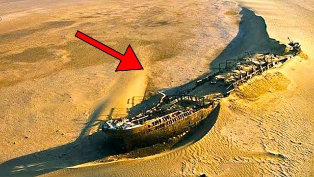Scientists Find Ship Wreck In Middle Of Dessert, They Turned Pale After Seeing What's Inside
