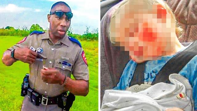 This Dad’s Stomach Dropped When He Was Pulled Over. Then The Cop Pointed To His Kid In The Back