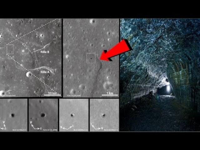 Scientists find MASSIVE underground tunnels on the Moon