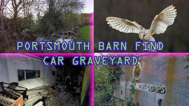 Portsmouth Farm Barn Find discovery and Car Graveyard