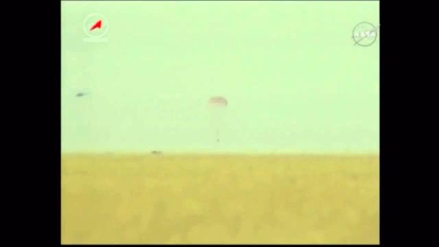 Touchdown! Space Station Expedition 43 Crew Lands In Kazakhstan