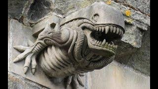 The Mystery Of Why There’s An “Alien” Gargoyle On A 12th-Century Scottish Abbey May Have Been Solved