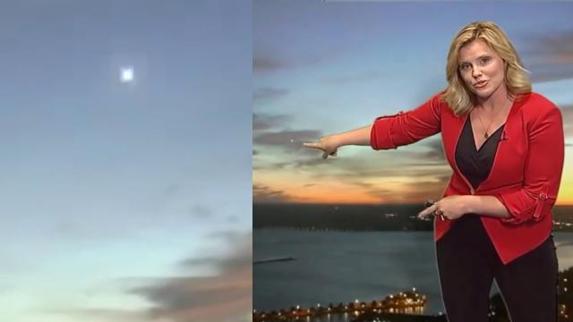 Incredible Fast Moving UFO Captured on Skywatch 7 Weather Report Channel (Time-Lapse) - FindingUFO