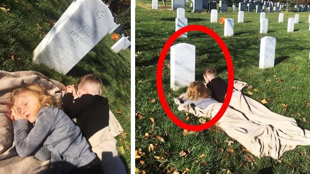 Heartbreaking Journey: Brothers Visit Dad's Grave and Share Their Lives Without Him