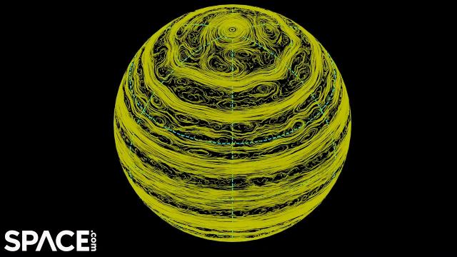 How does Saturn's hexagon-shaped jet stream form? New simulation may explain