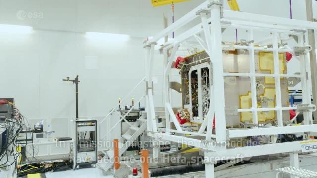 Two halves of Hera spacecraft have been mated