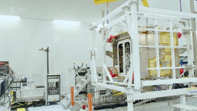 Two halves of Hera spacecraft have been mated