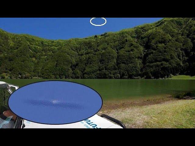 Huge impressive Cigar-Shaped UFO appears over the island of São Miguel, Azores