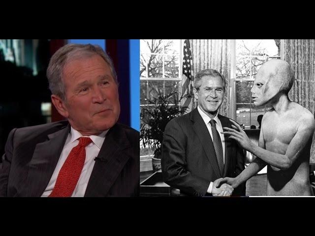 What George W  Bush REALLY Knows About UFOs