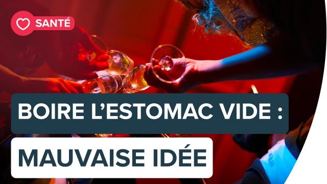 Boire l'estomac vide : mauvaise idée | Futura