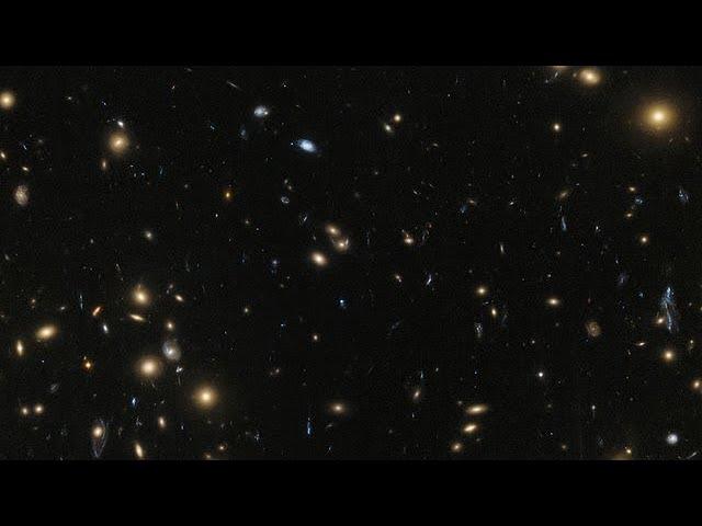 Panning across the galaxy cluster A1725N