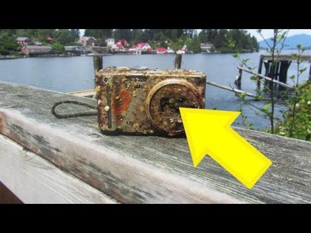 Divers Uncover A Lost Camera With A Harrowing History