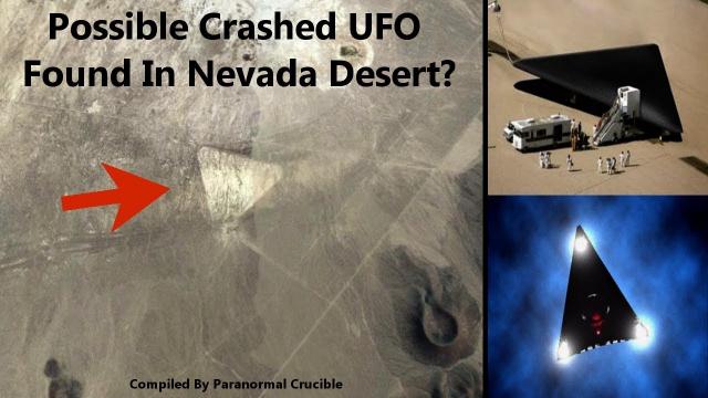 Possible Crashed UFO Found In Nevada Desert?