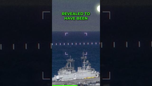 US Navy warship chased by UFOs in 2021 ???? #shorts