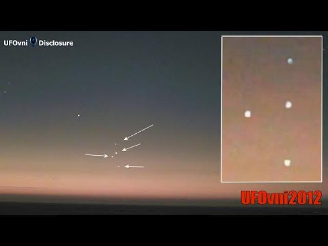 Four UFO Fleet Over San Francisco, California, On June 21, 2022