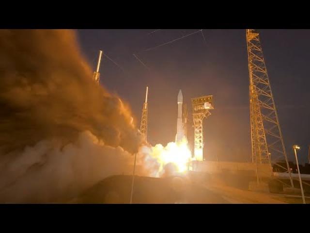 Atlas V launches missile detection satellite in these awesome slow-mo views