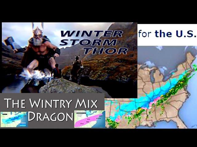 Winter Storm THOR : The Wintry Mixed Dragon