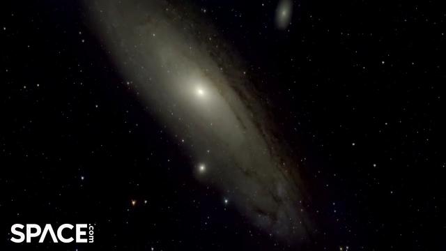 Stunning Andromeda Galaxy view captured by China's Wide Field Survey Telescope