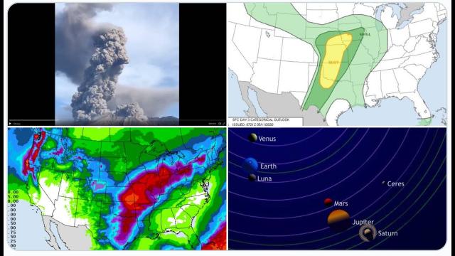 4.5 California &BC Earthquakes! Japan Volcano Eruption! Snow & MidWeek Wild Weather + midwest floods