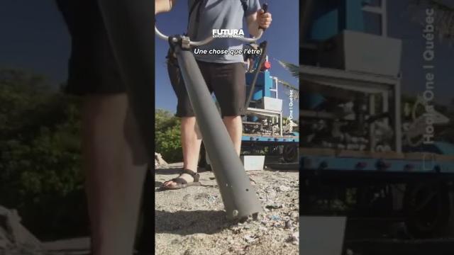 "Hoola One" : l'aspirateur qui enlève uniquement le plastique des plages !
