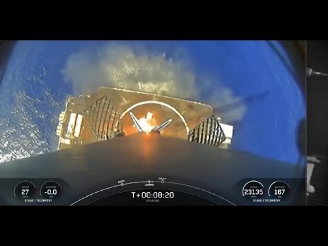 SpaceX launches Starlink batch for 2nd time in less than 24 hours, nails landing