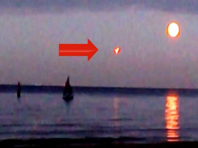 Russia At War With UFOs? Weird Lights Over Baltic Sea AGAIN! UFO Sightings