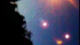 UFO SIGHTINGS TWO BRIGHT GLOWING UFOs OVER LONDON! JULY 18, 2012 EYEWITNESS TESTIMONY!