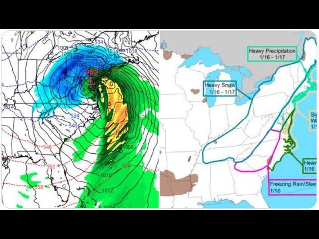 Red Alert! Major ICE situation for the South East & Snow for North East this weekend! + 8 Sunspots!