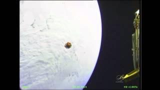 New Sentinel-1A Satellite's On-Orbit Separation - Crisp Video Footage