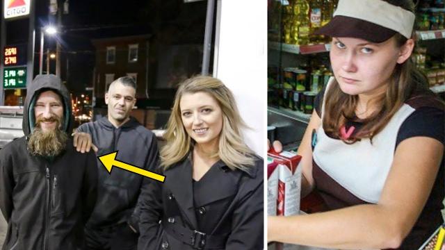 Couple Takes Homeless Man For Groceries Until Cashier Notices Something Odd