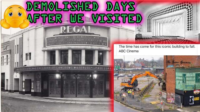 ABC Cinema Wakefield DAYS LATER IT WAS DEMOLISHED ;-(