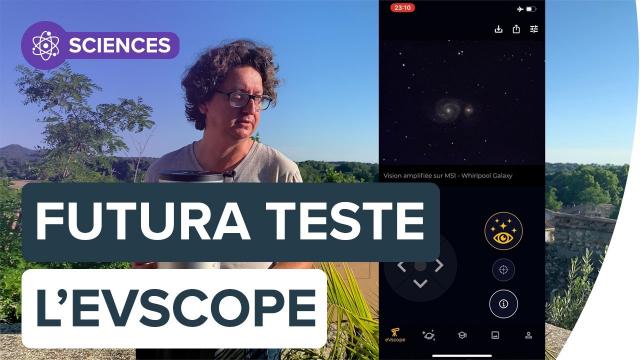 Test de l’eVscope, un smart télescope pour observer l’univers | Futura