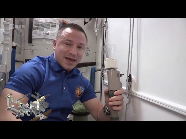 Space Station Bathroom - Where does the waste go?
