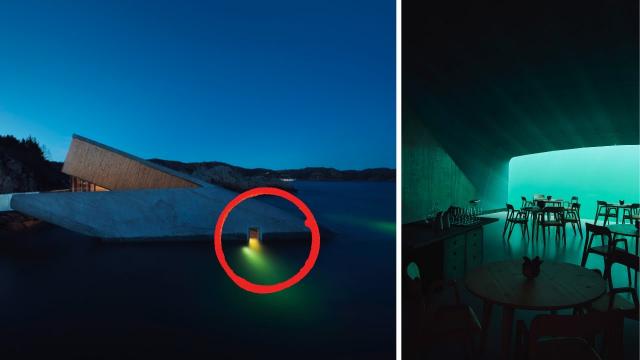 This Underwater Restaurant In Norway Looks Out Of This World