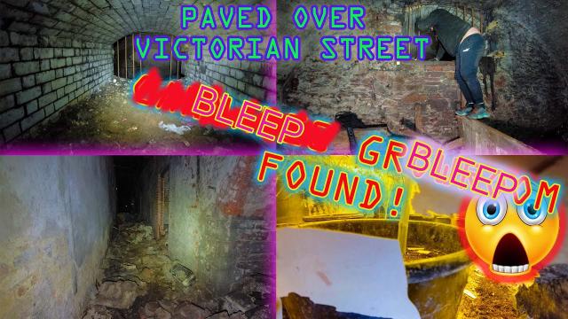 CRAZY We found CENSORED under Paved Over Bristol Victorian Street